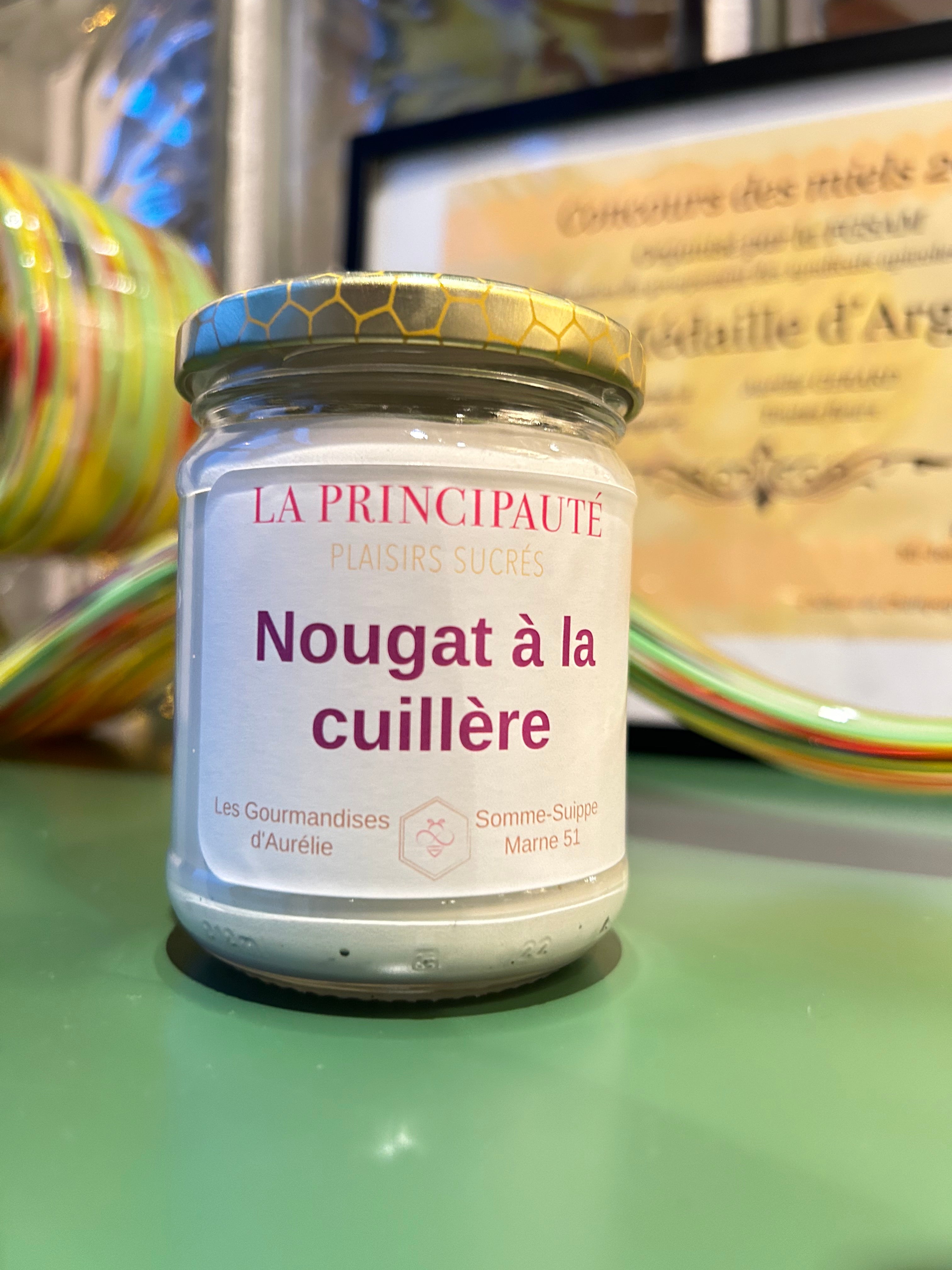 Nougat à la cuillère