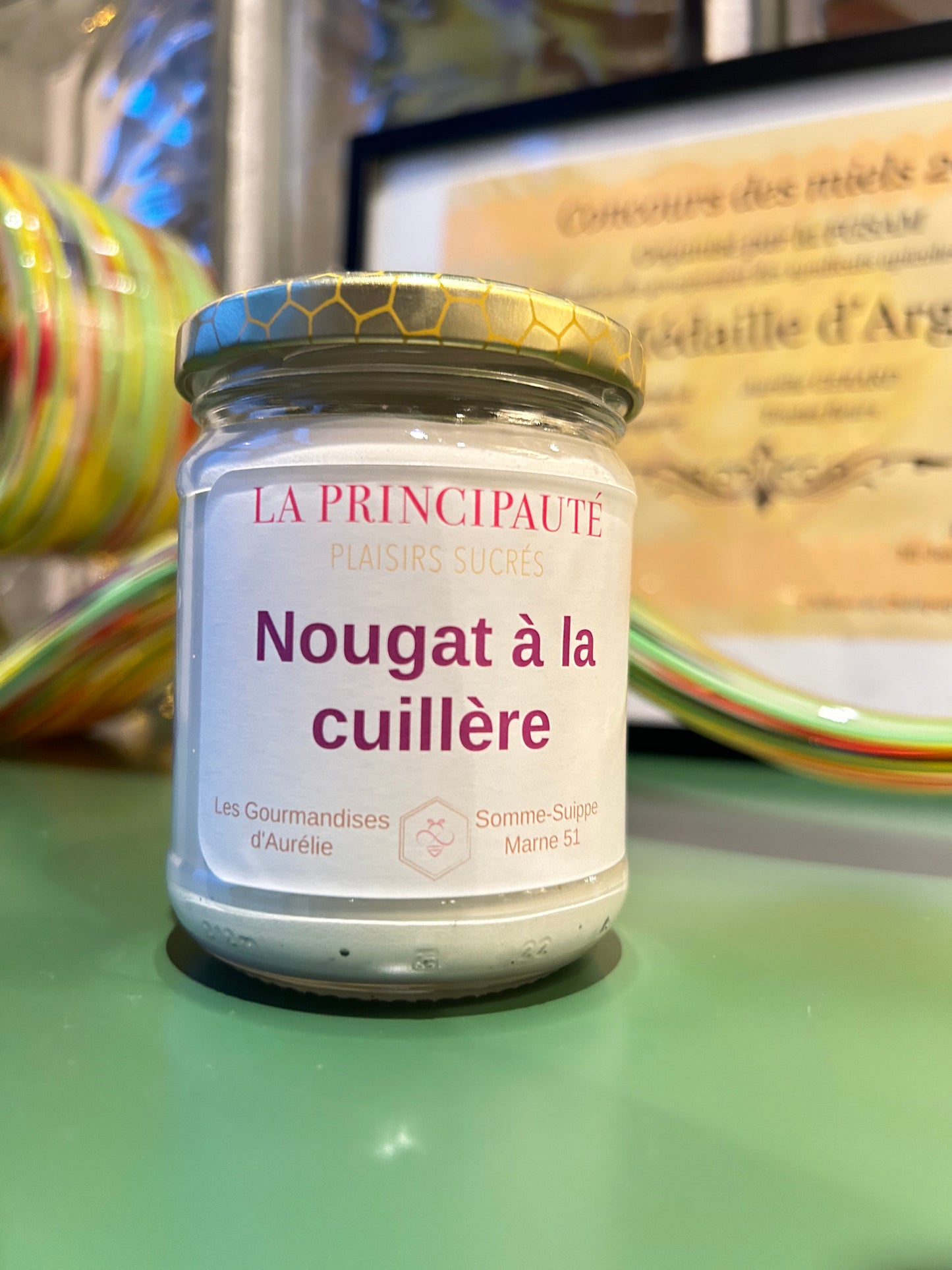 Nougat à la cuillère