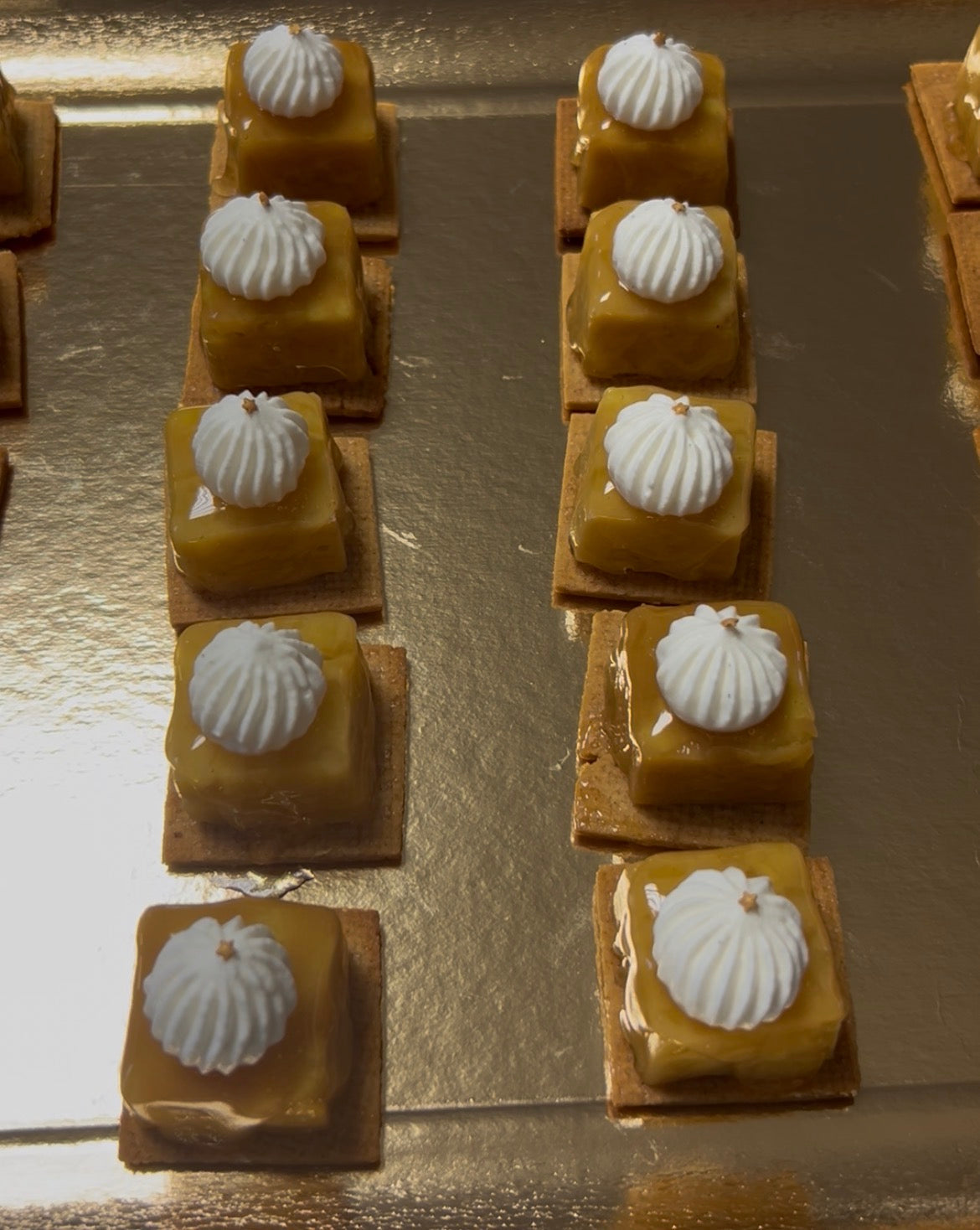 Tarte Tatin et chantilly