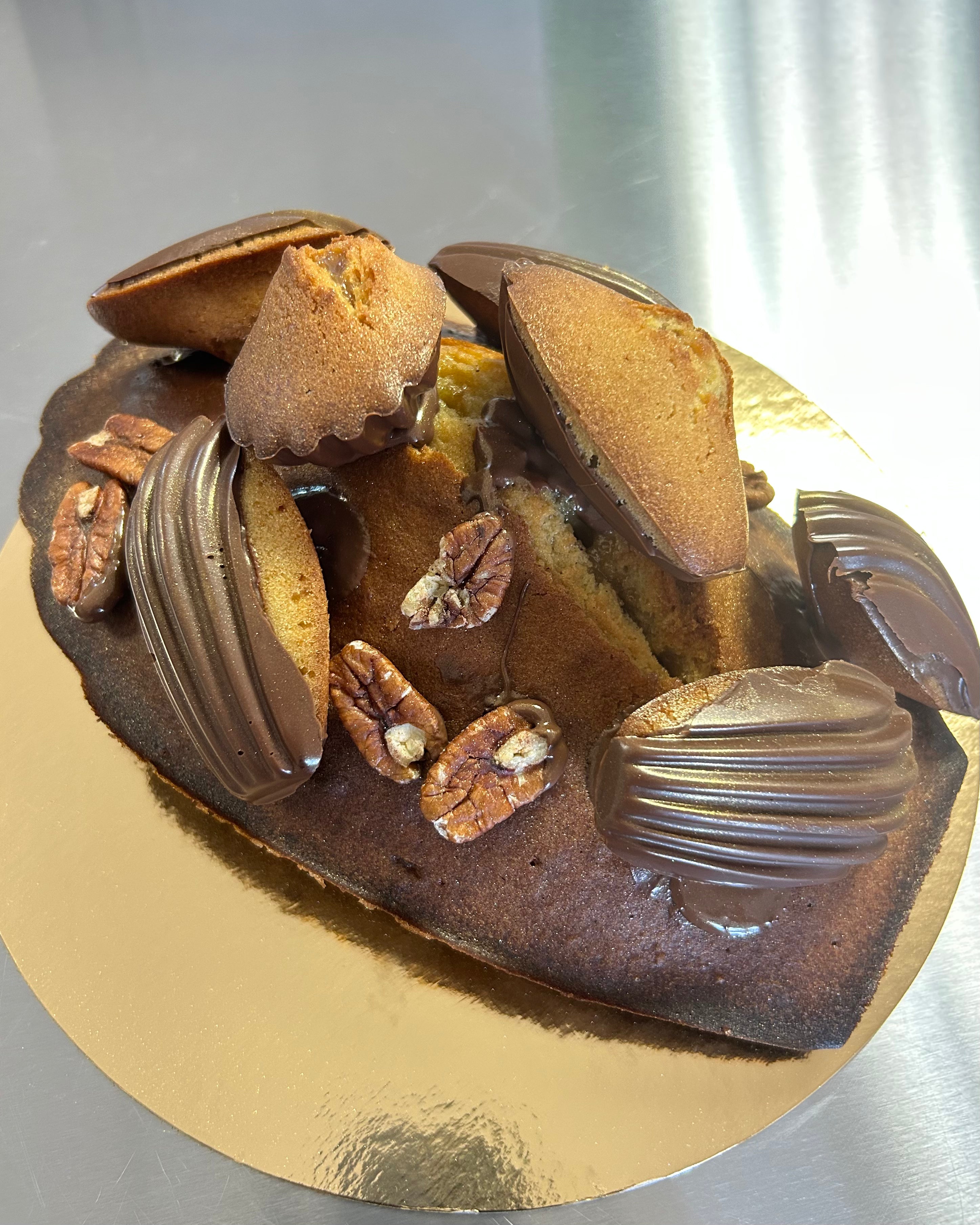 Madeleine Royale – Gourmandise Majestueuse, signée La Principauté, plaisirs sucrés