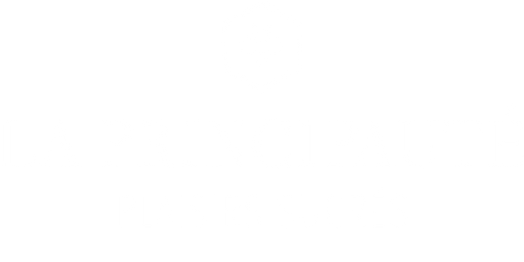 logo blanc de la principauté plaisirs sucrés